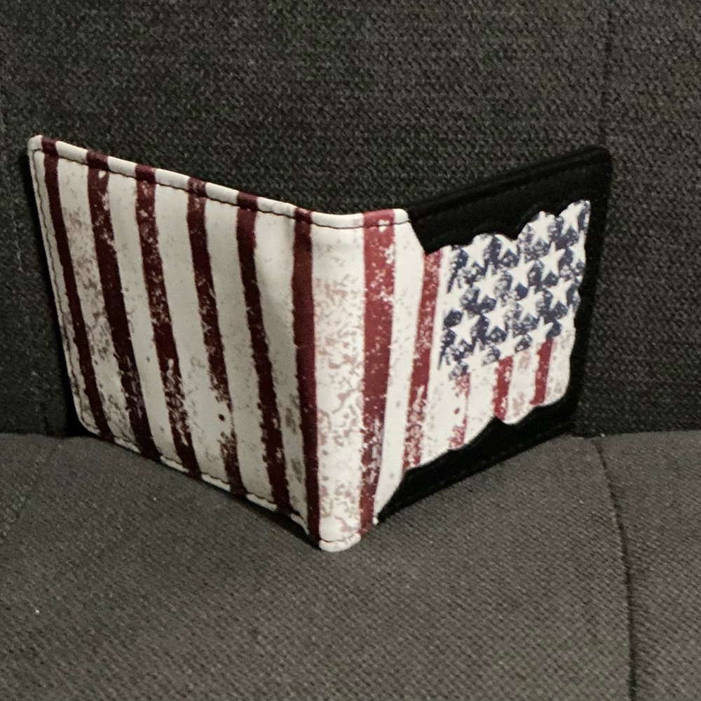 Patriotic Striped Pocket Square